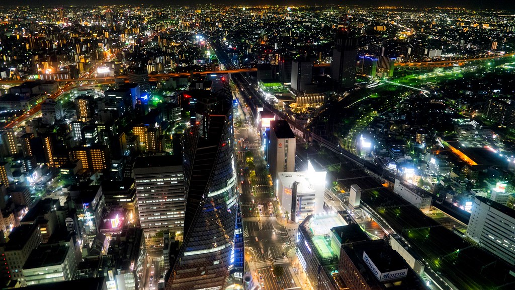 夜景がきれいな名古屋の観光スポット・スカイプロムナード